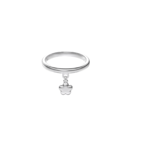 Ring mit tanzender Blume